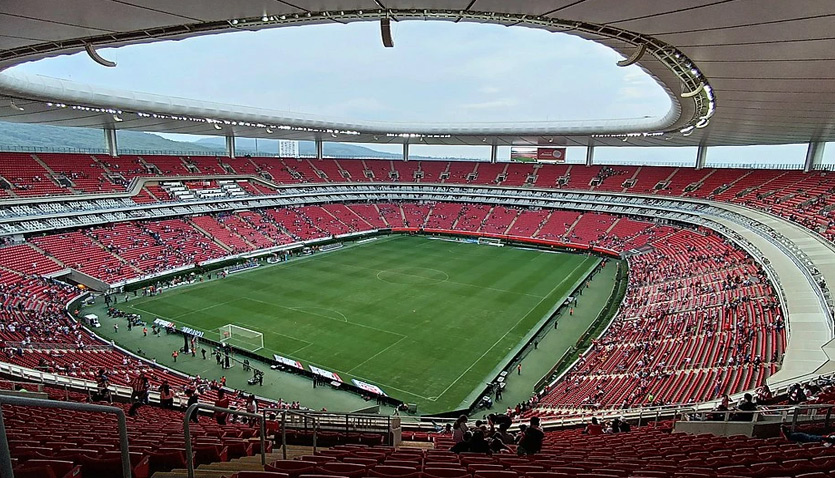 Estadio Akron Inside