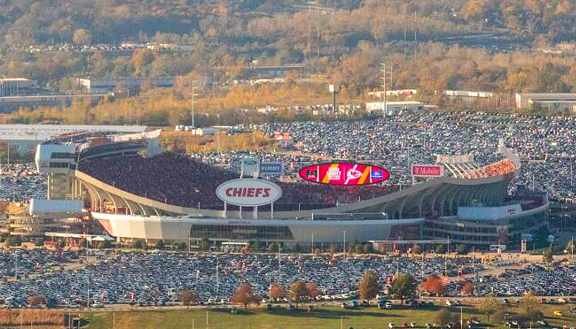 GEHA Field at Arrowhead Stadium Distance