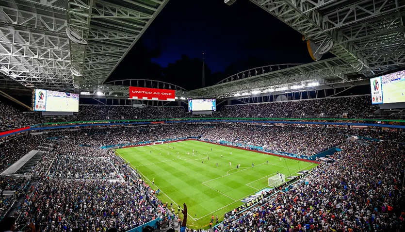 Hard Rock Stadium Inside