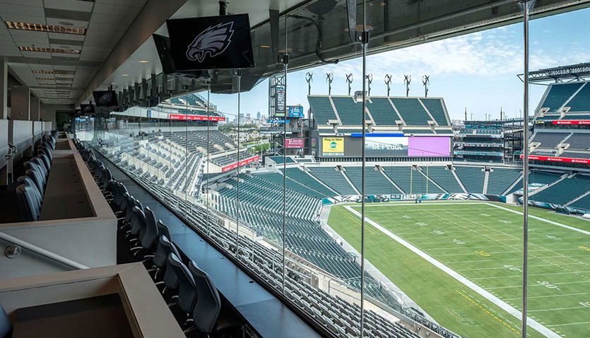 Lincoln Financial Field Inside