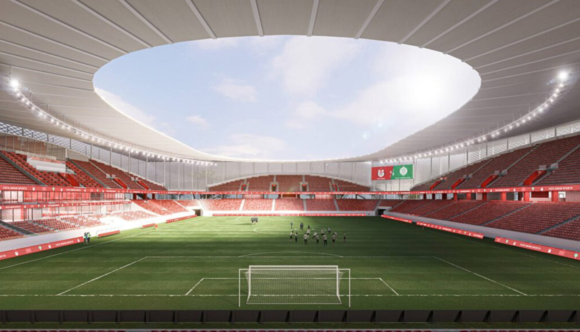 Stade Al Barid inside